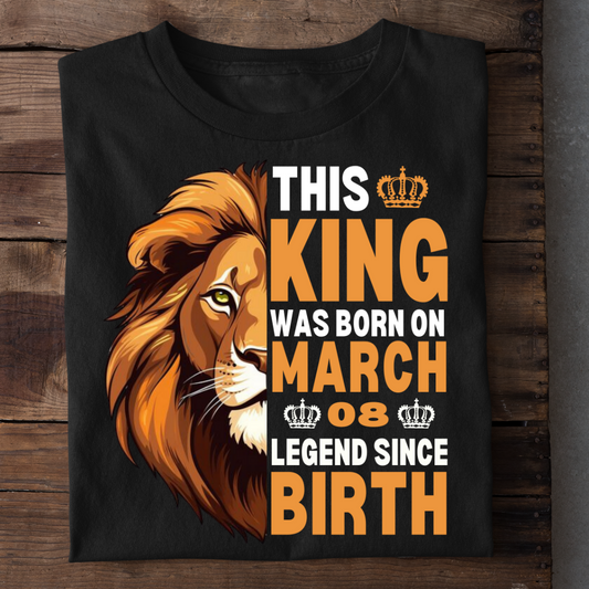 KING 8TH MARCH