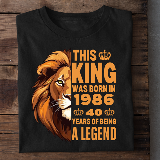 1986 KING 40 YEARS BEING A LEGEND QI