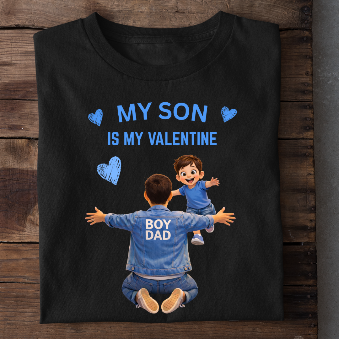 MY SON IS MY VALENTINE(BOY DAD)