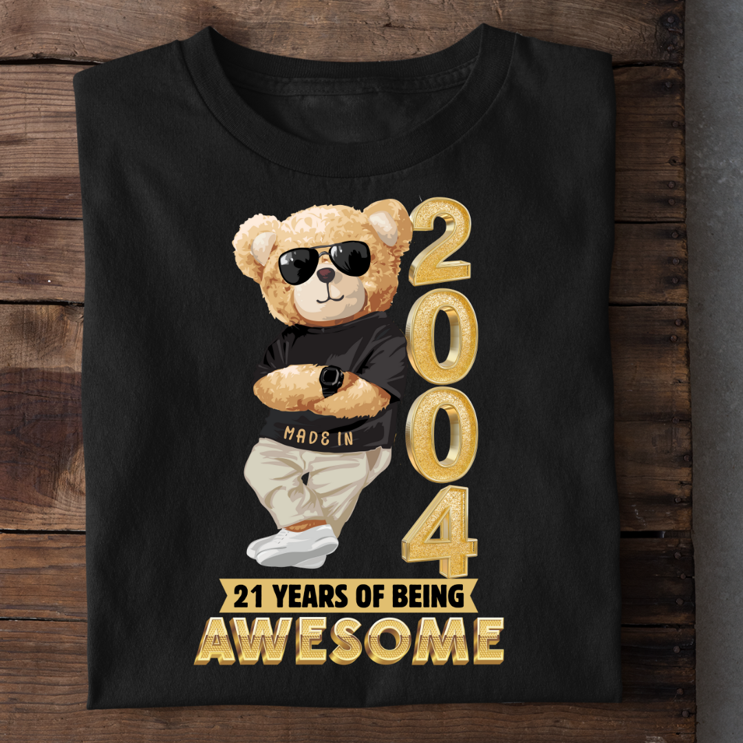 21-2004 YEARS OF BEING AWESOME QI