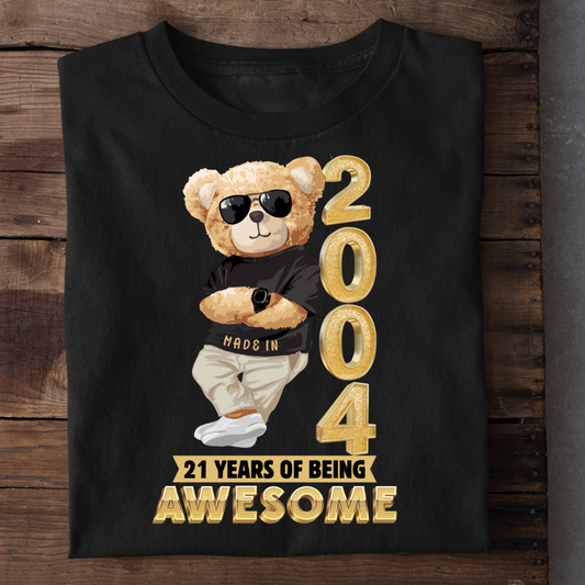 21-2004 YEARS OF BEING AWESOME QI