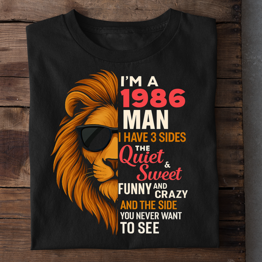 1986 MAN WITH 3 SIDES QI
