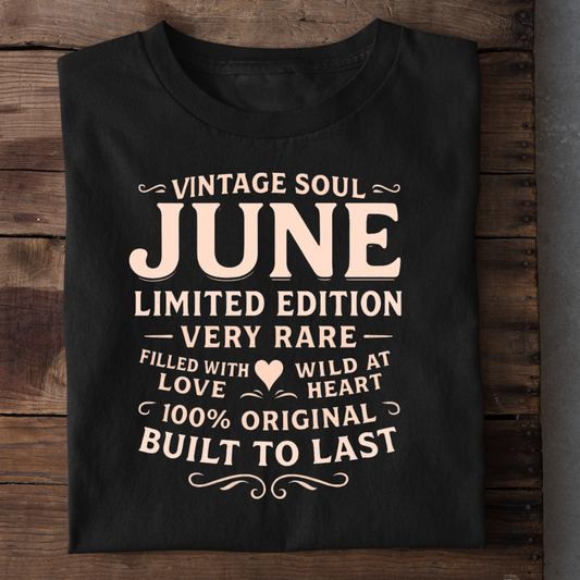 VINTAGE SOUL JUNE BORN