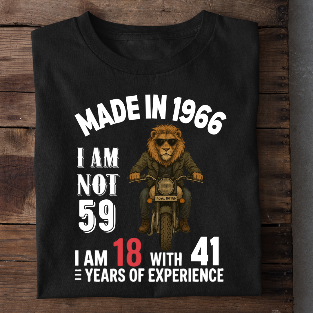 MADE IN 1966 I AM NOT 59 QI
