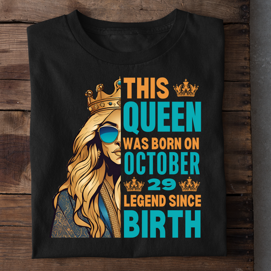 29TH OCTOBER QUEEN QI