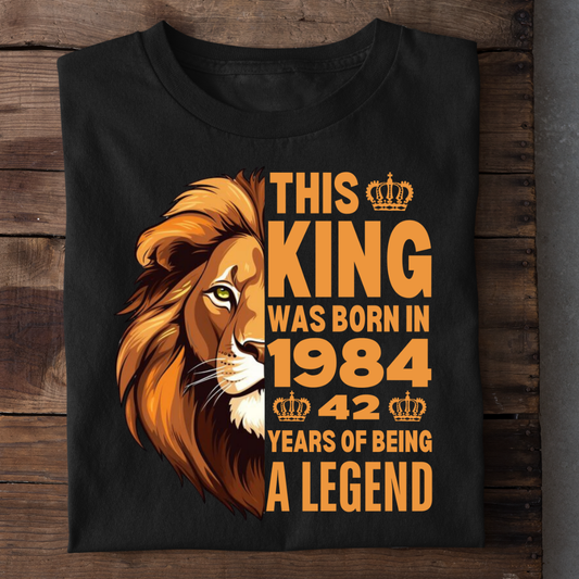 1984 KING 42 YEARS BEING LEGEND QI