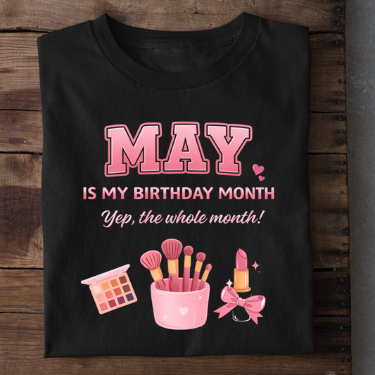 MAY MY BIRTHDAY MONTH QI