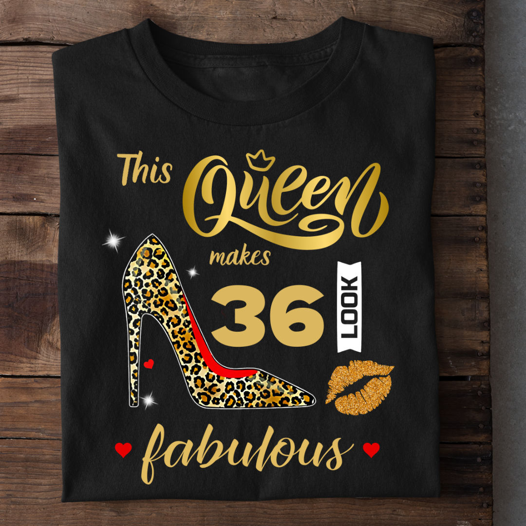 QUEEN MAKES 36 LOOK FAB QI