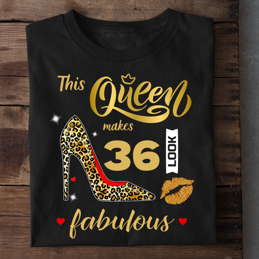QUEEN MAKES 36 LOOK FAB QI
