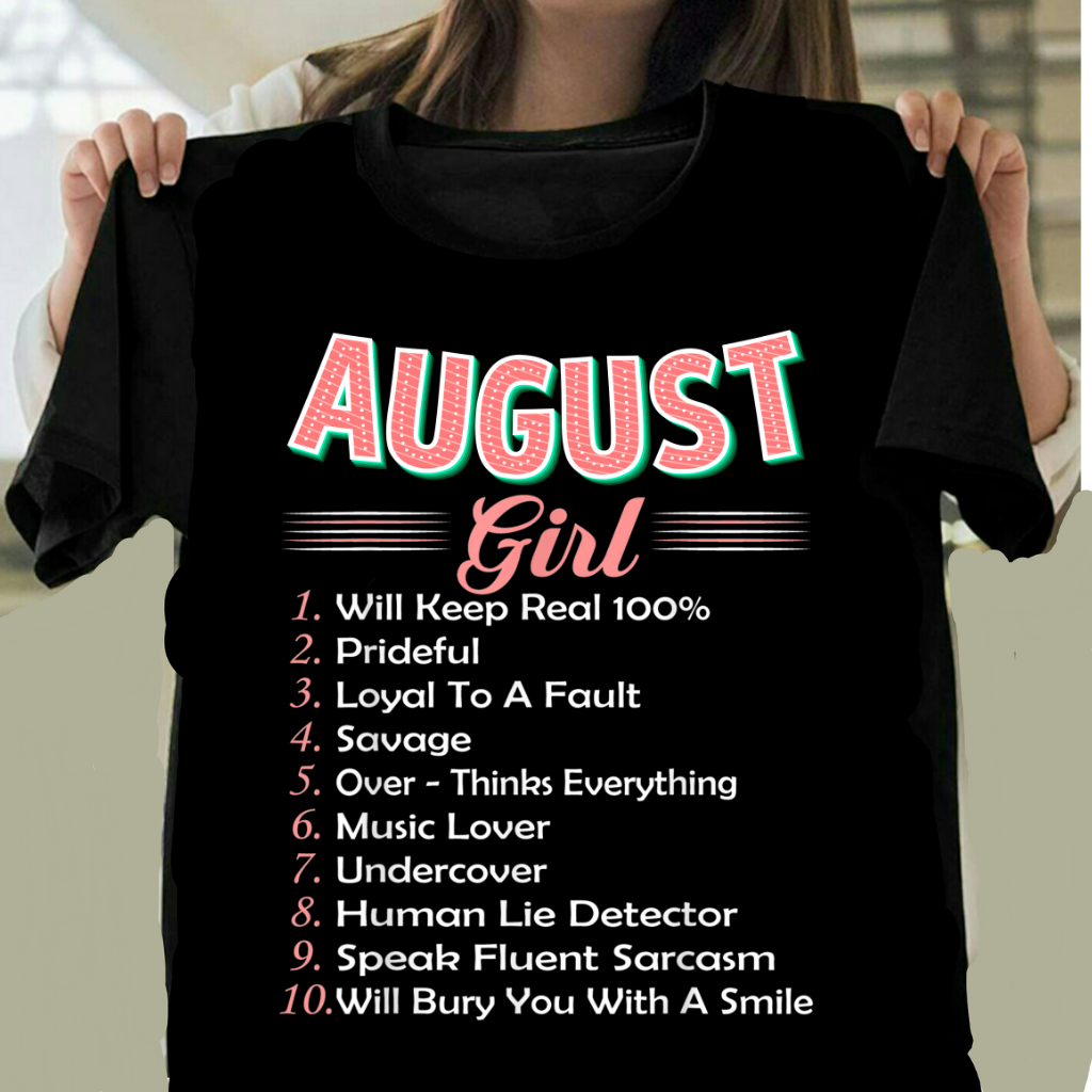 PRIDEFUL AUGUST GIRL