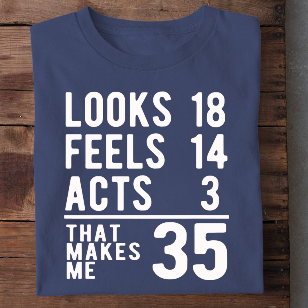 THAT MAKES ME 35 QI