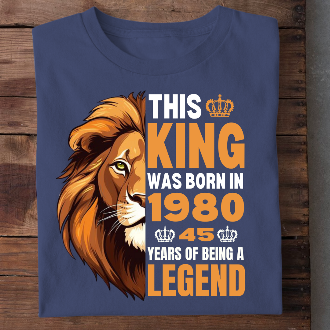 1980 KING 45 YEARS BEING LEGEND QI