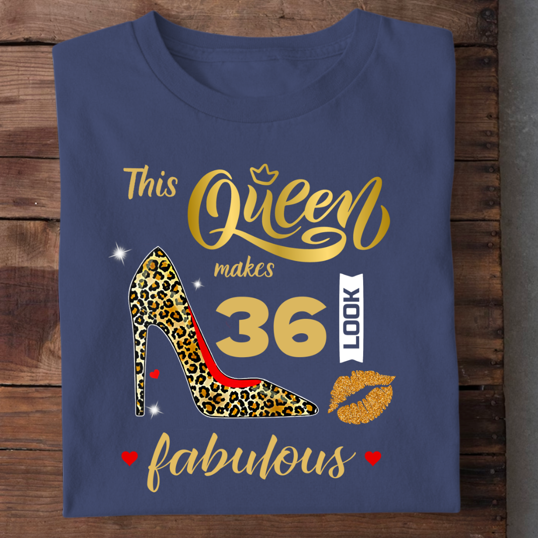 QUEEN MAKES 36 LOOK FAB QI