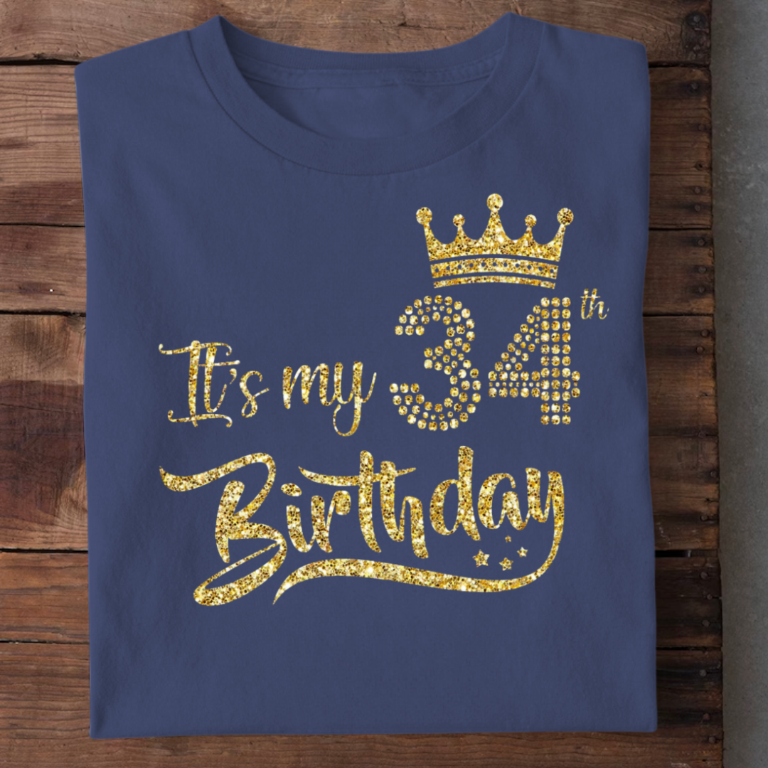 IT'S MY 34Th BIRTHDAY QI