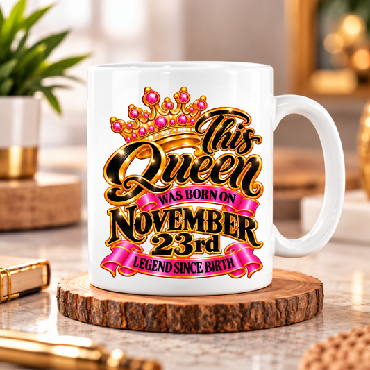 QUEEN 23RD NOVEMBER MUG