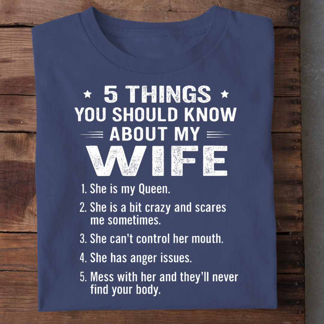 5 THINGS ABOUT MY WIFE QI