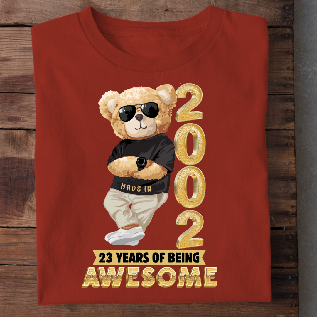 23-2002 YEARS OF BEING AWESOME QI