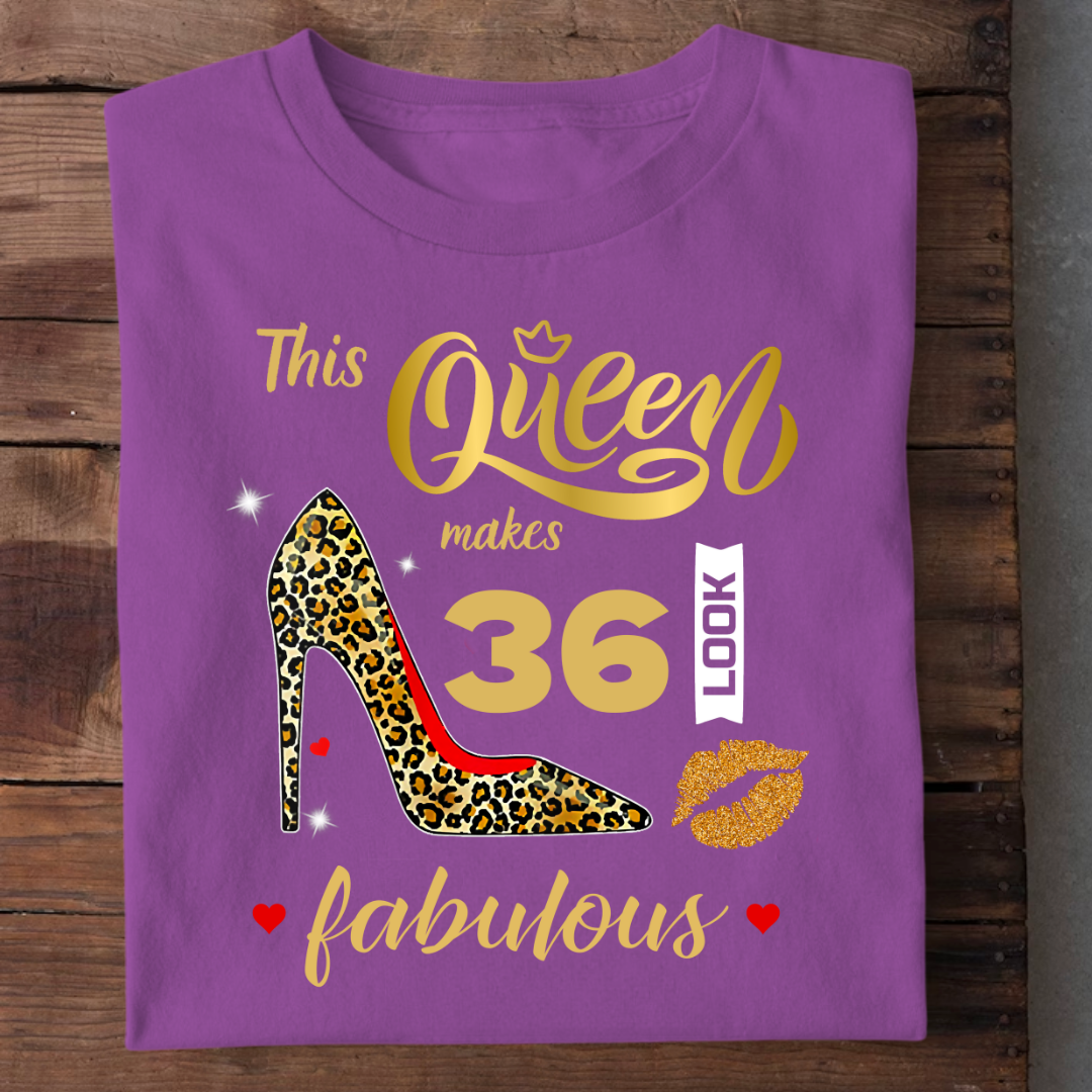 QUEEN MAKES 36 LOOK FAB QI