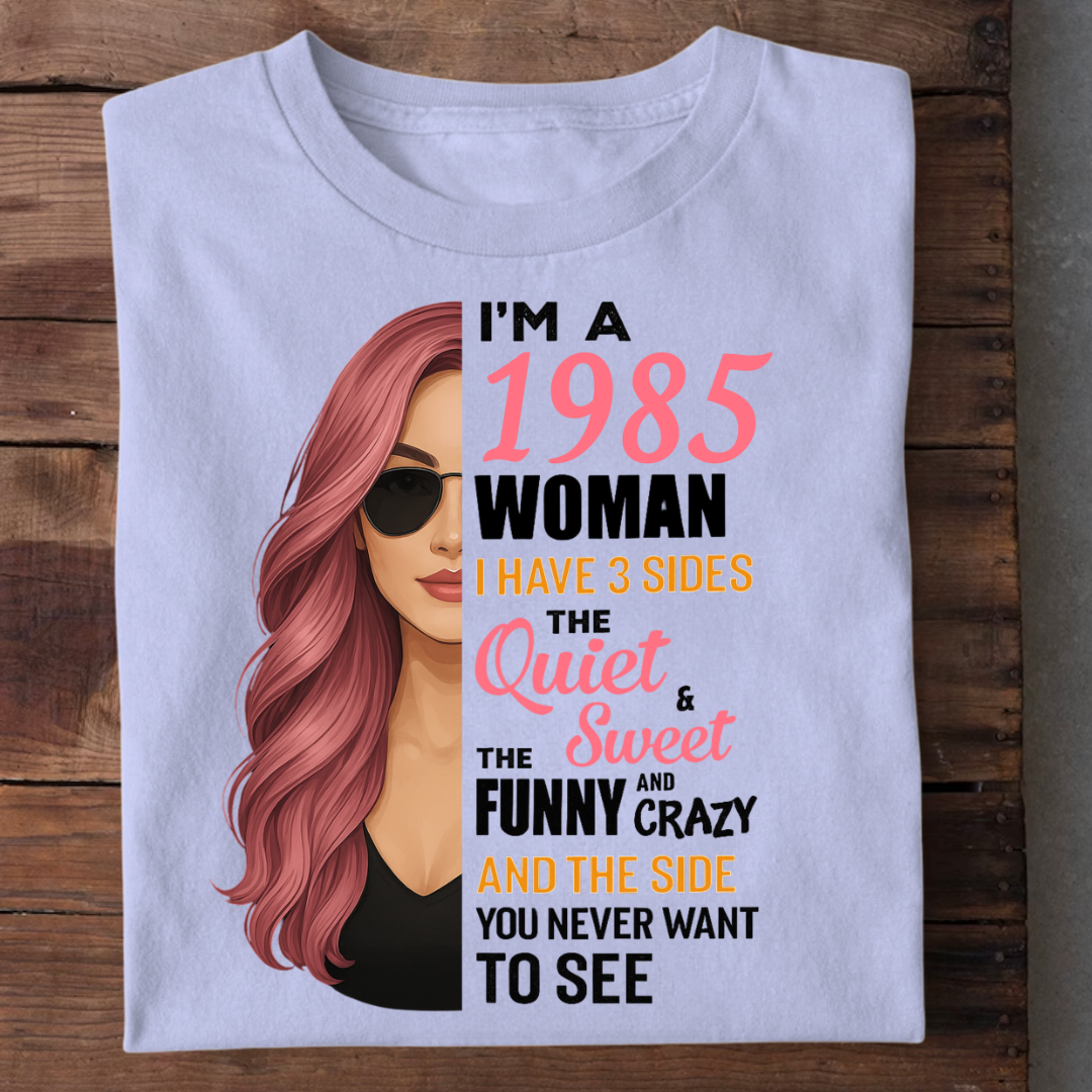 1985 WOMAN WITH 3 SIDES QI