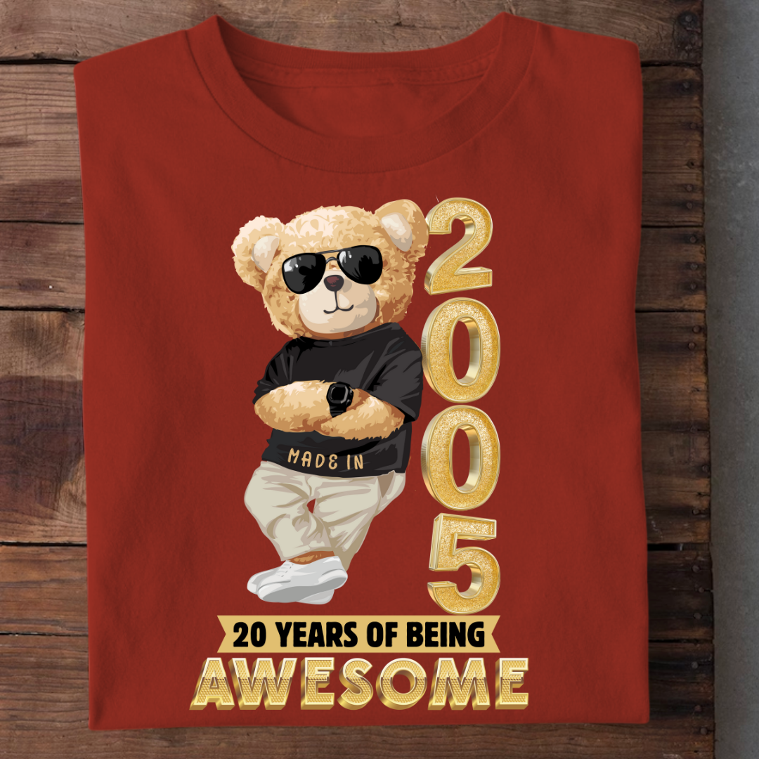 20-2005 YEARS OF BEING AWESOME QI