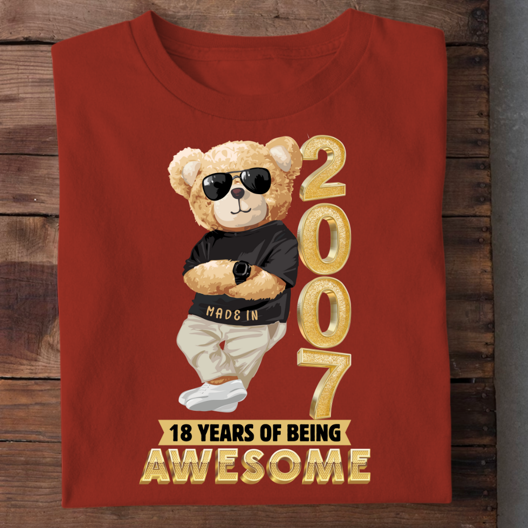 18-2007 YEARS OF BEING AWESOME QI
