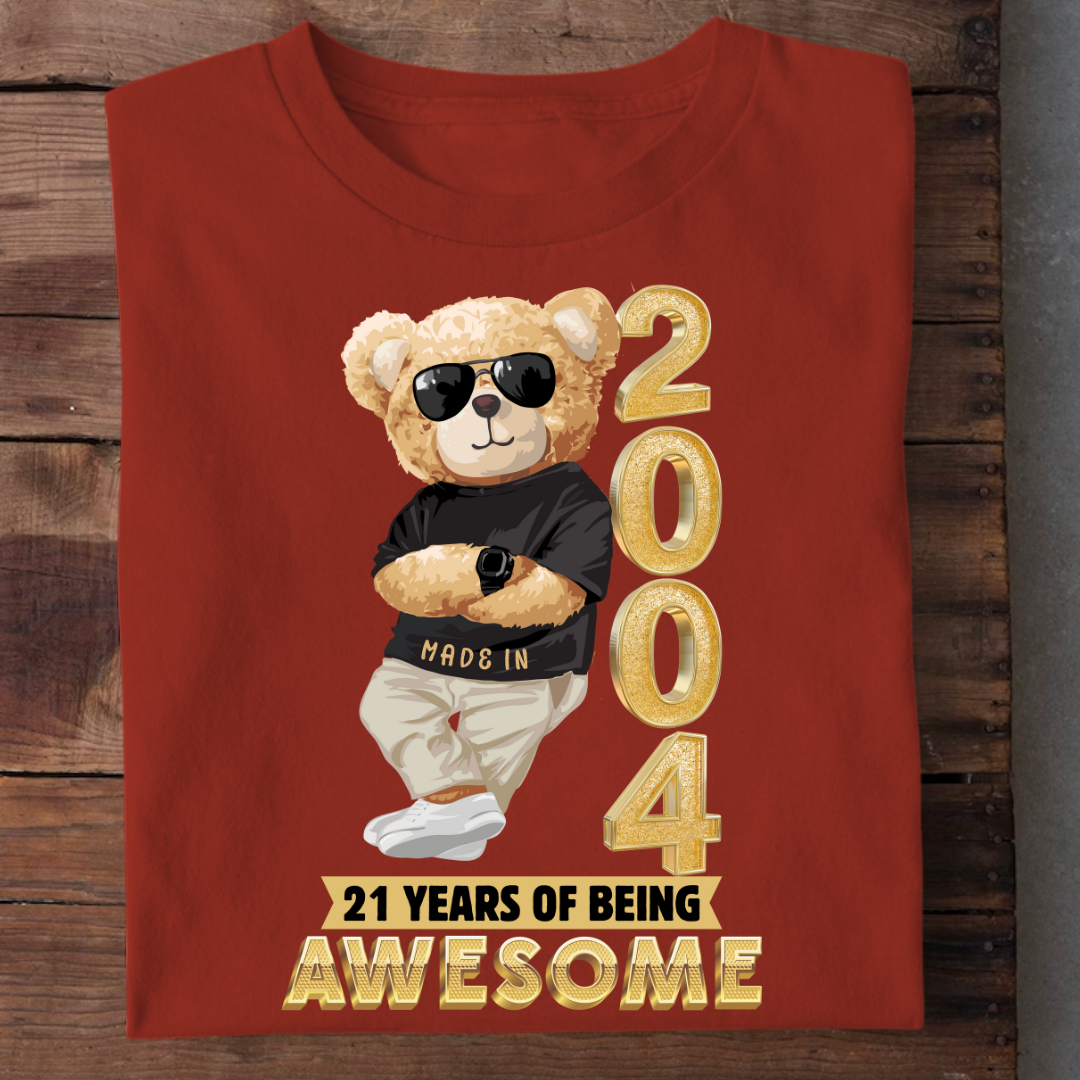 21-2004 YEARS OF BEING AWESOME QI
