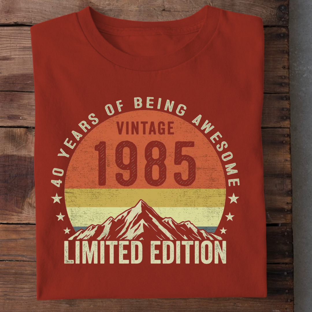 VINTAGE 1985 AWESOME AT 40 QI