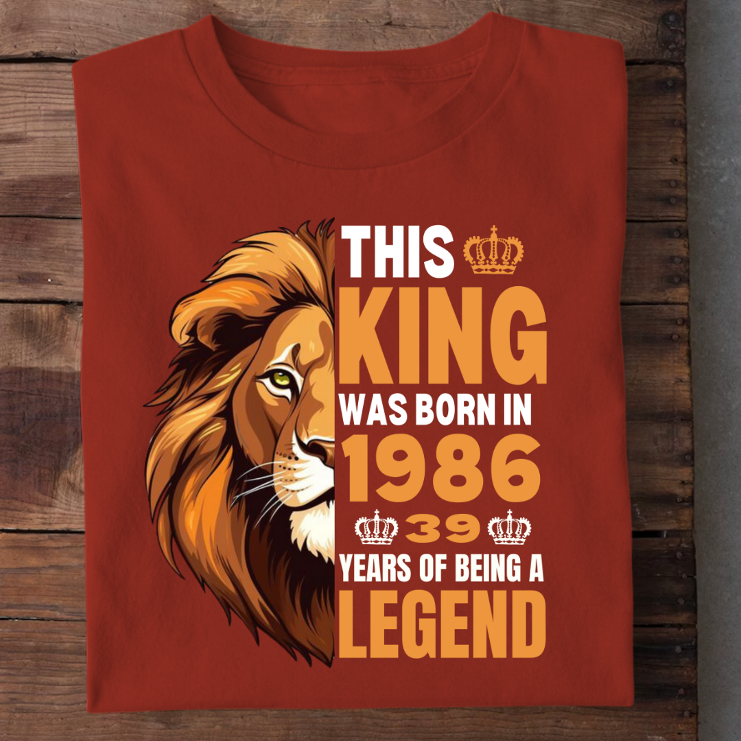 1986 KING 39 YEARS OF BEING LEGEND QI