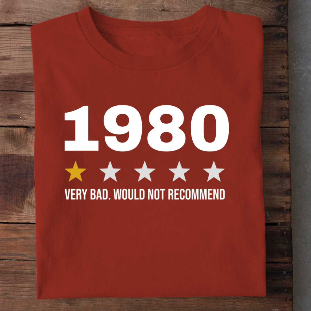 1980 WOULD NOT RECOMMEND QI