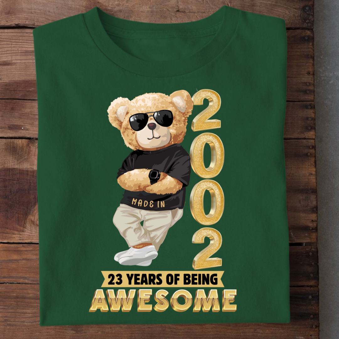 23-2002 YEARS OF BEING AWESOME QI