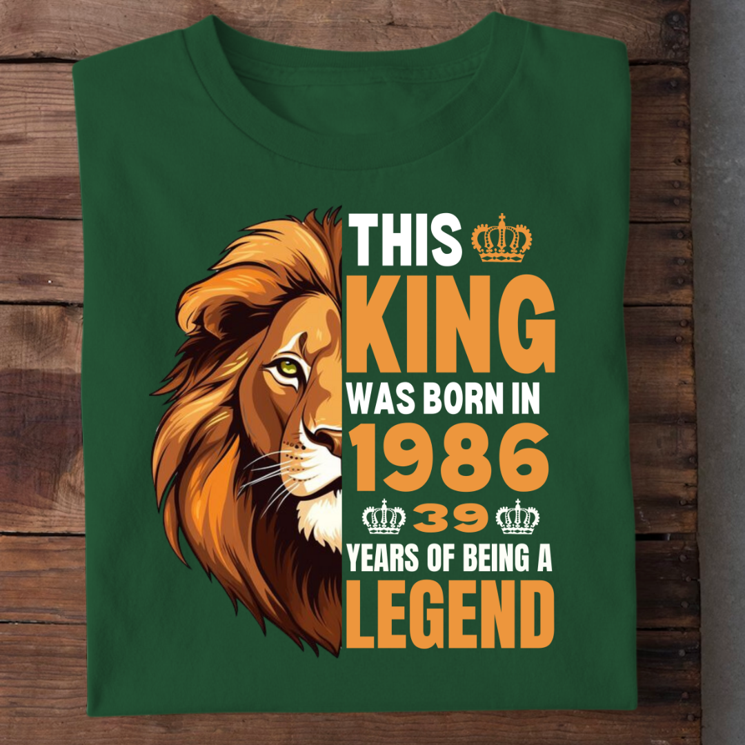 1986 KING 39 YEARS OF BEING LEGEND QI
