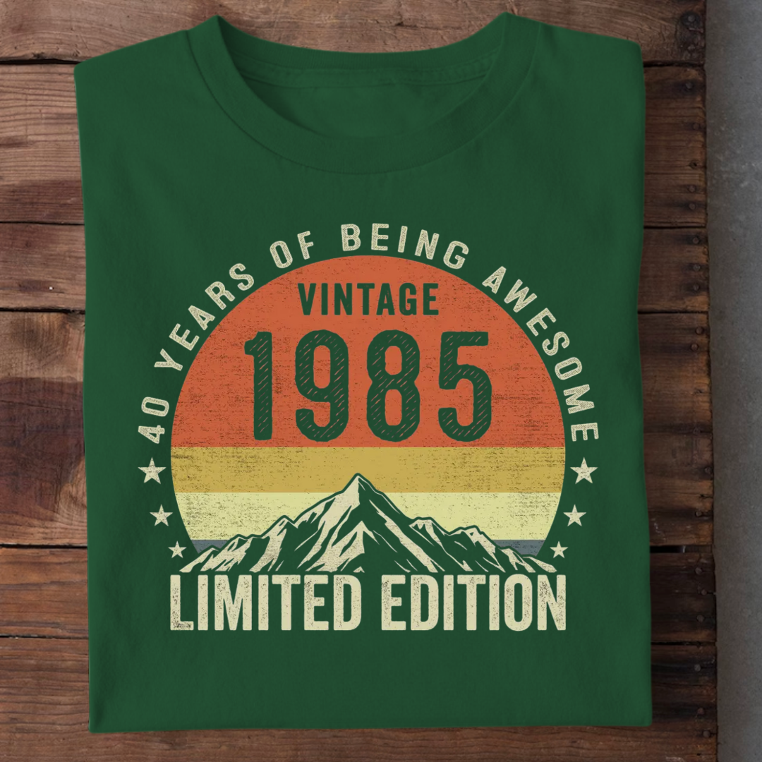 VINTAGE 1985 AWESOME AT 40 QI