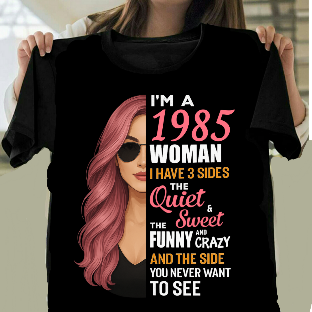 1985 WOMAN WITH 3 SIDES QI