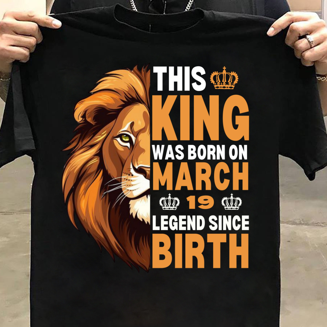 KING 19TH MARCH