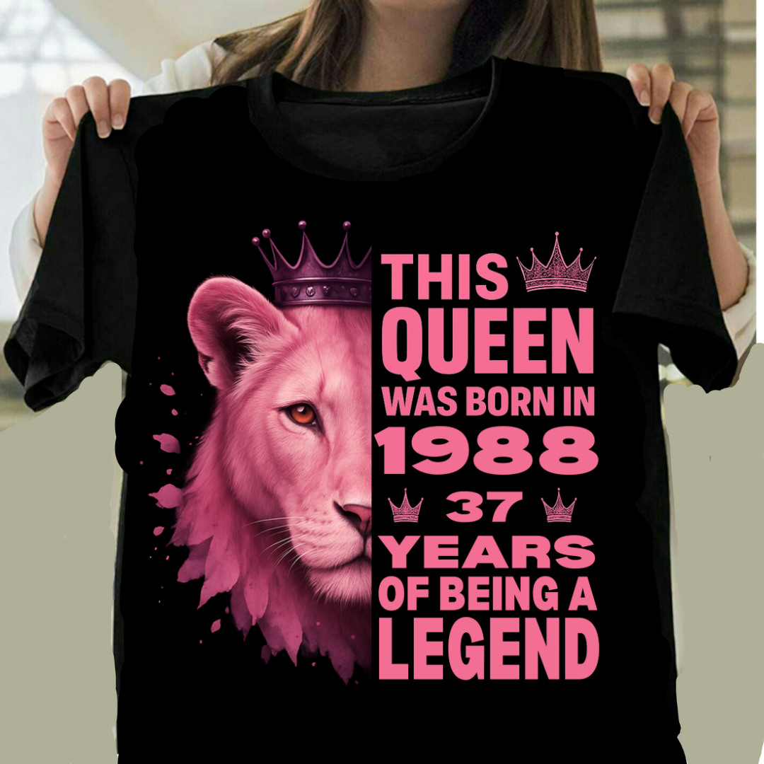 BORN 1988 LEGEND 37 YEARS QI