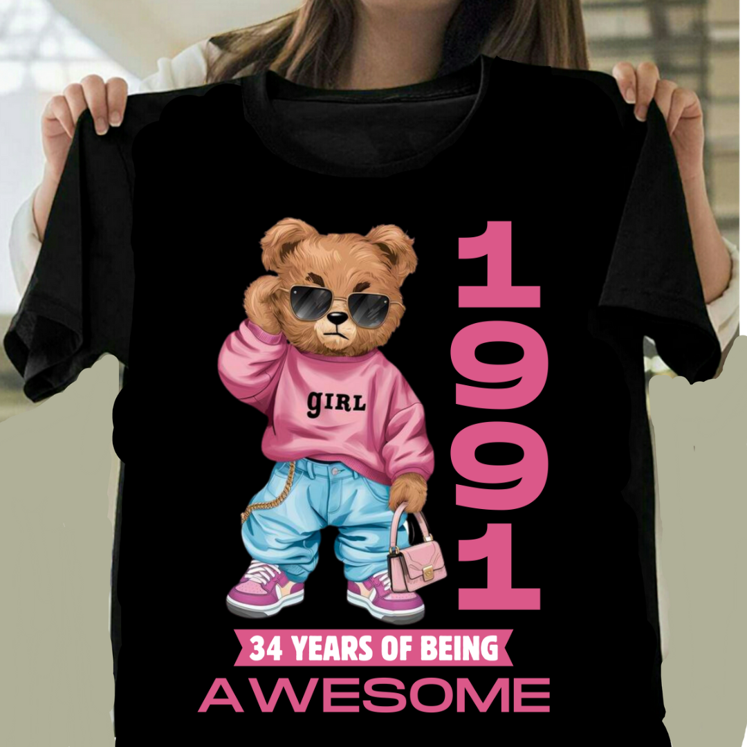 34-1991 YEARS OF BEING AWESOME QI