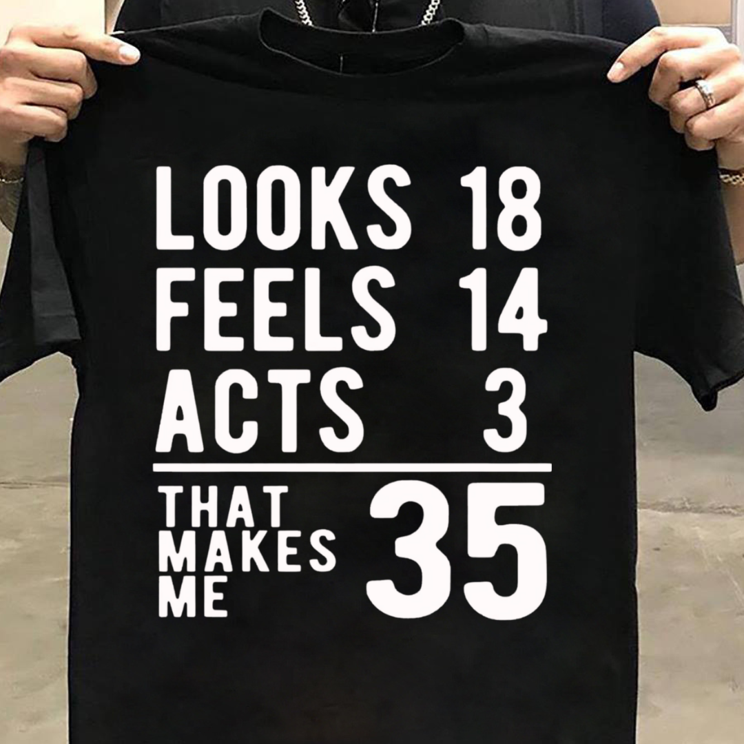 THAT MAKES ME 35 QI