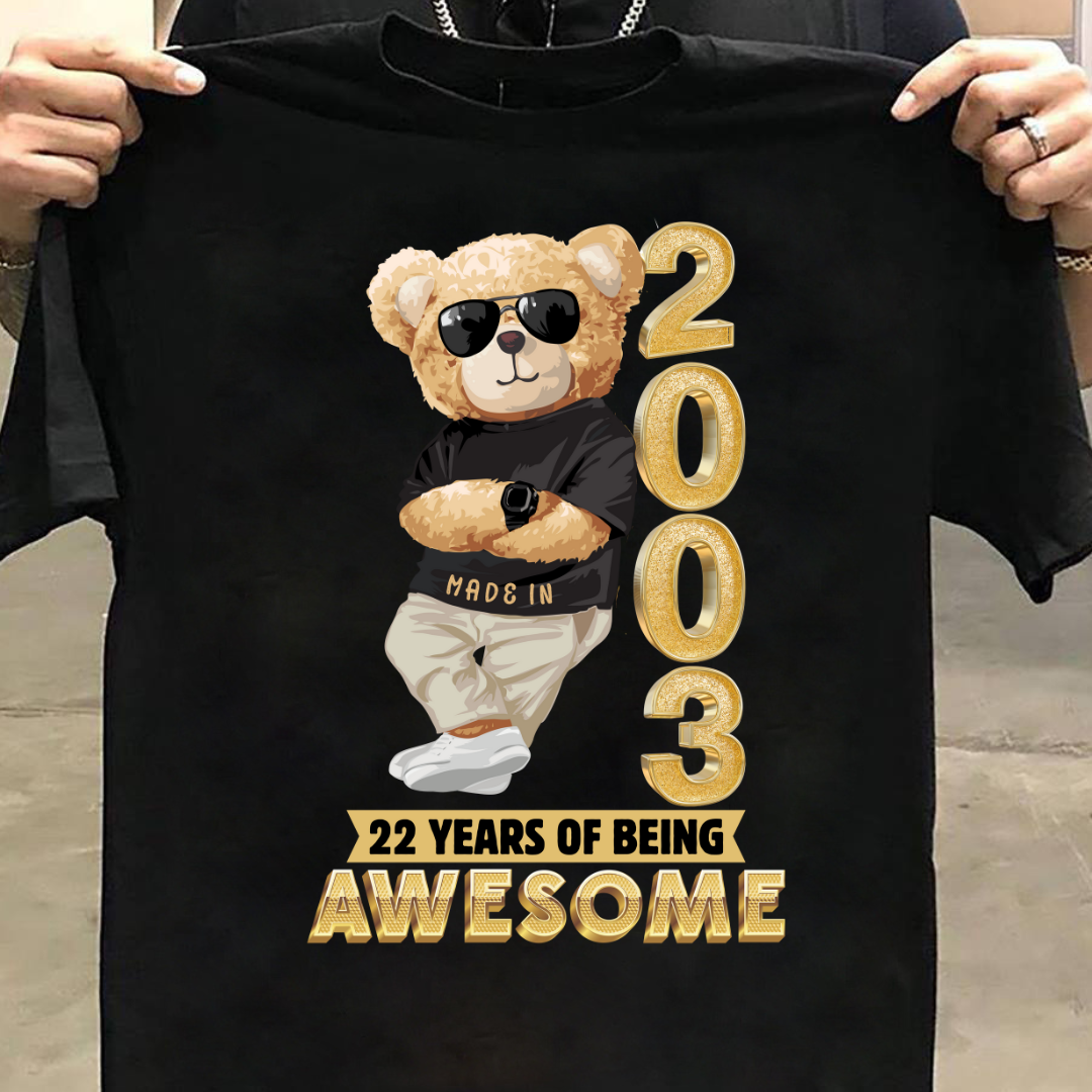 22-2003 YEARS OF BEING AWESOME QI