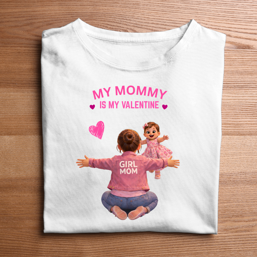 MY MOM IS MY VALENTINE(GIRL MOM)