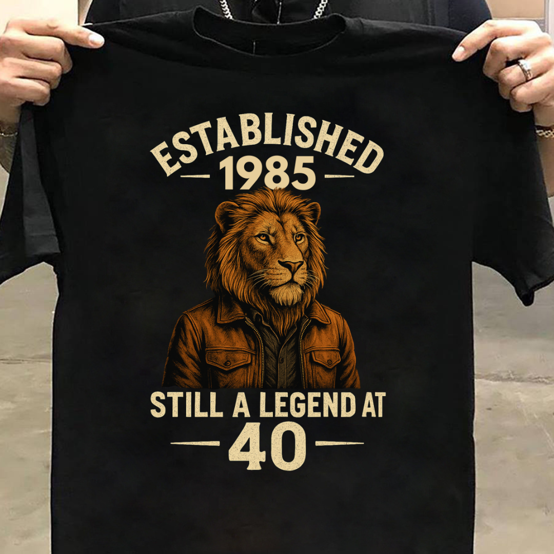 ESTABLISHED IN 1985 LEGEND AT 40 QI
