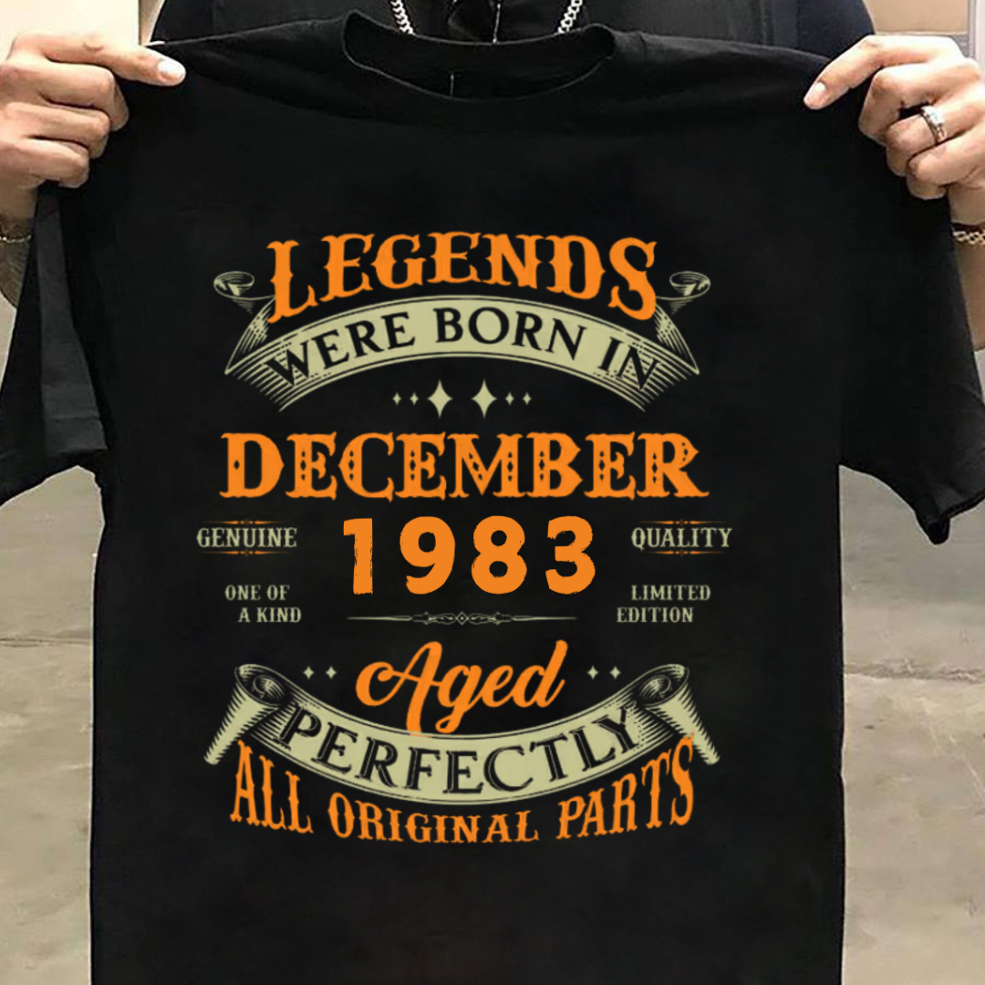 DECEMBER 1983 LEGENDS