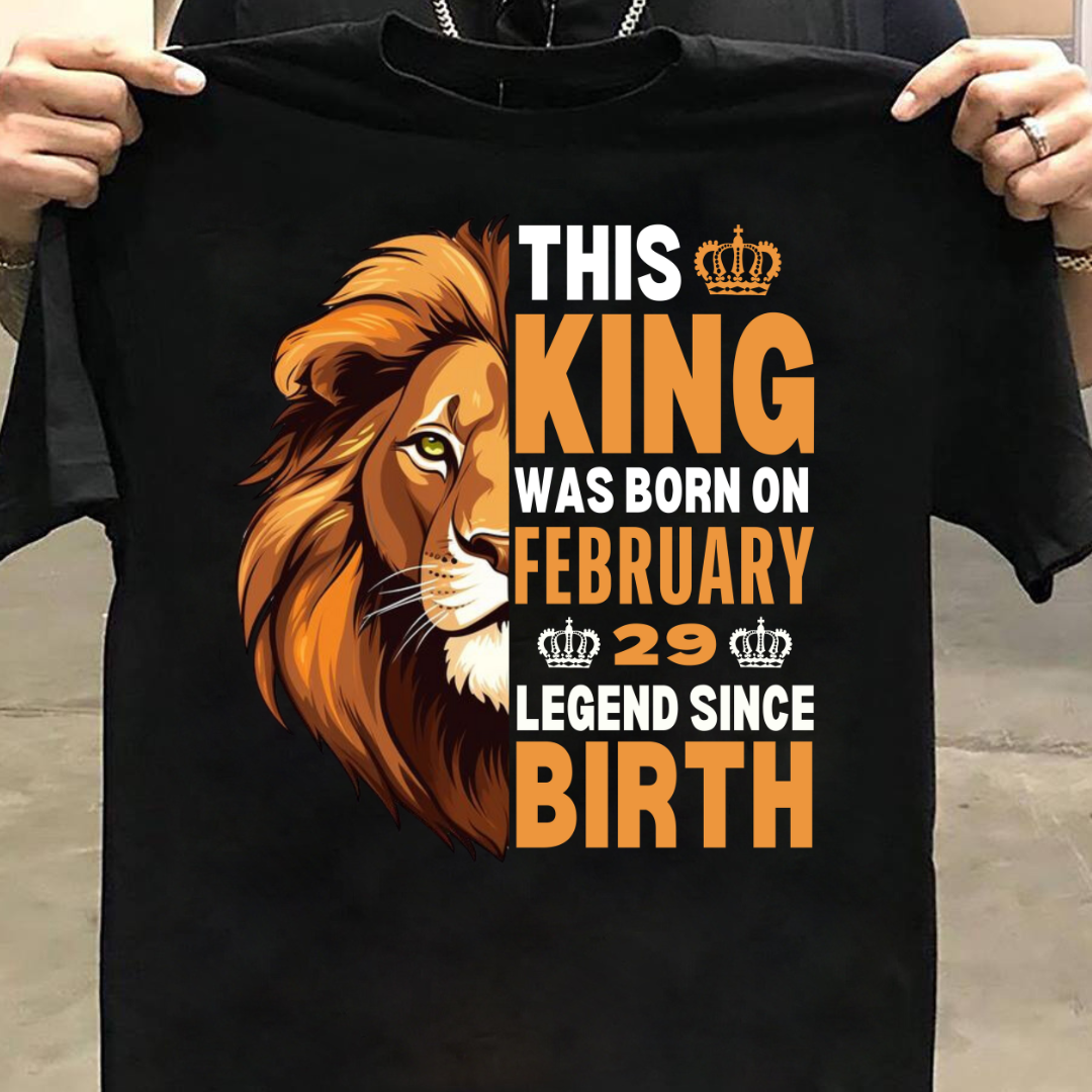 KING 29TH FEBRUARY