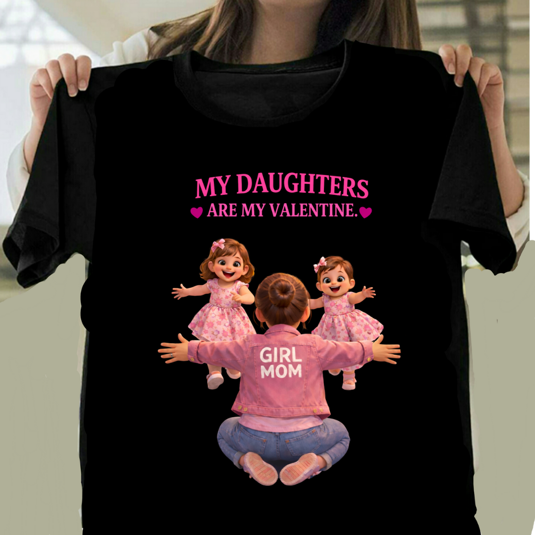 MY DAUGHTERS MY VALENTINE(GIRL MOM)