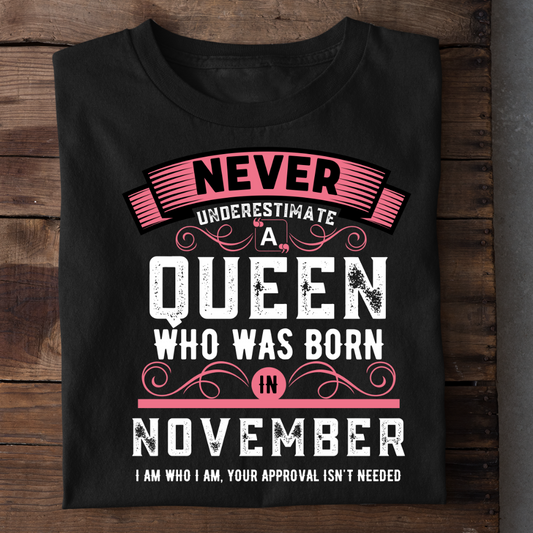 NOVEMBER QUEEN