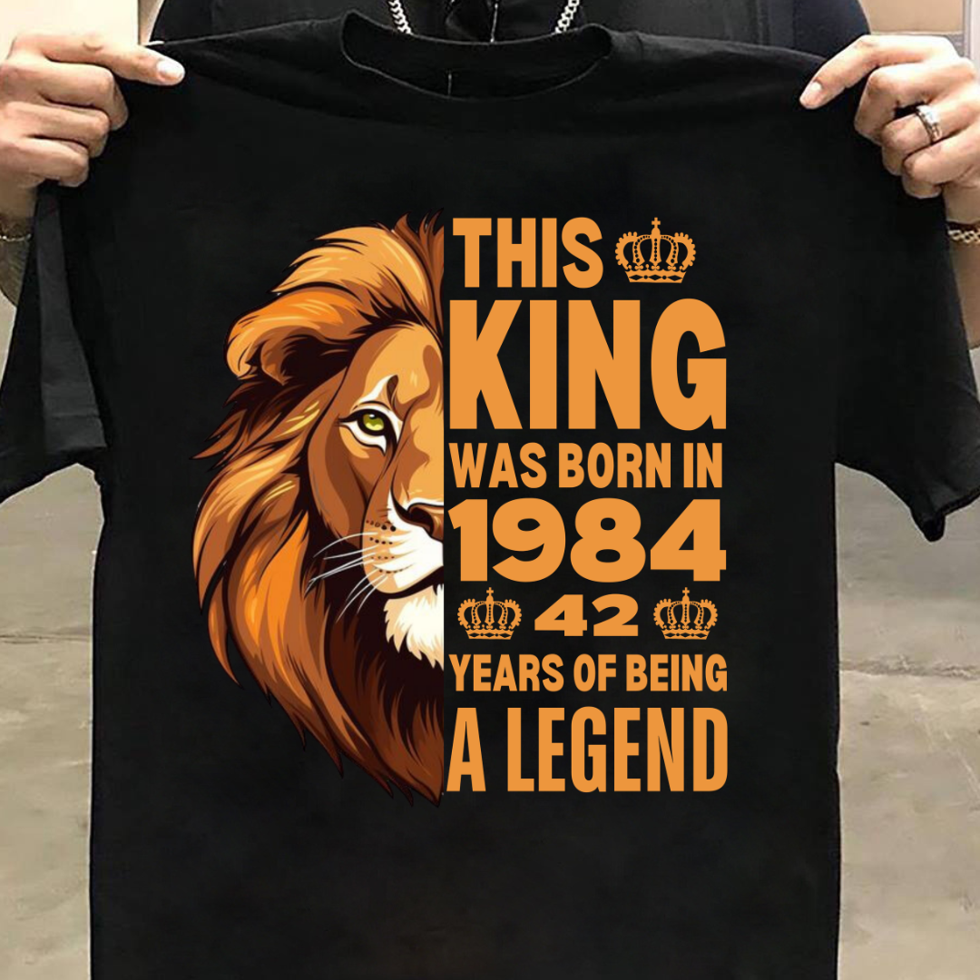 1984 KING 42 YEARS BEING LEGEND QI