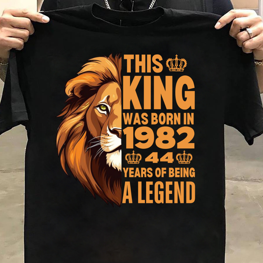 1982 KING 44 YEARS BEING LEGEND QI