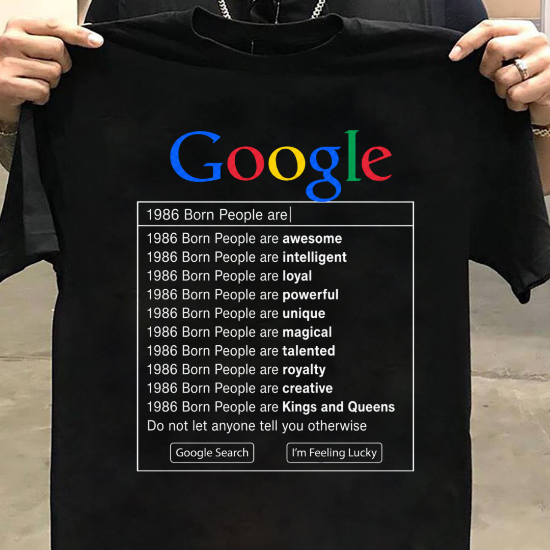 1986 BORN PEOPLE ARE