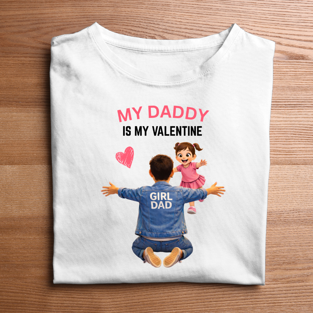 MY DADDY MY VALENTINE(GIRL DAD)