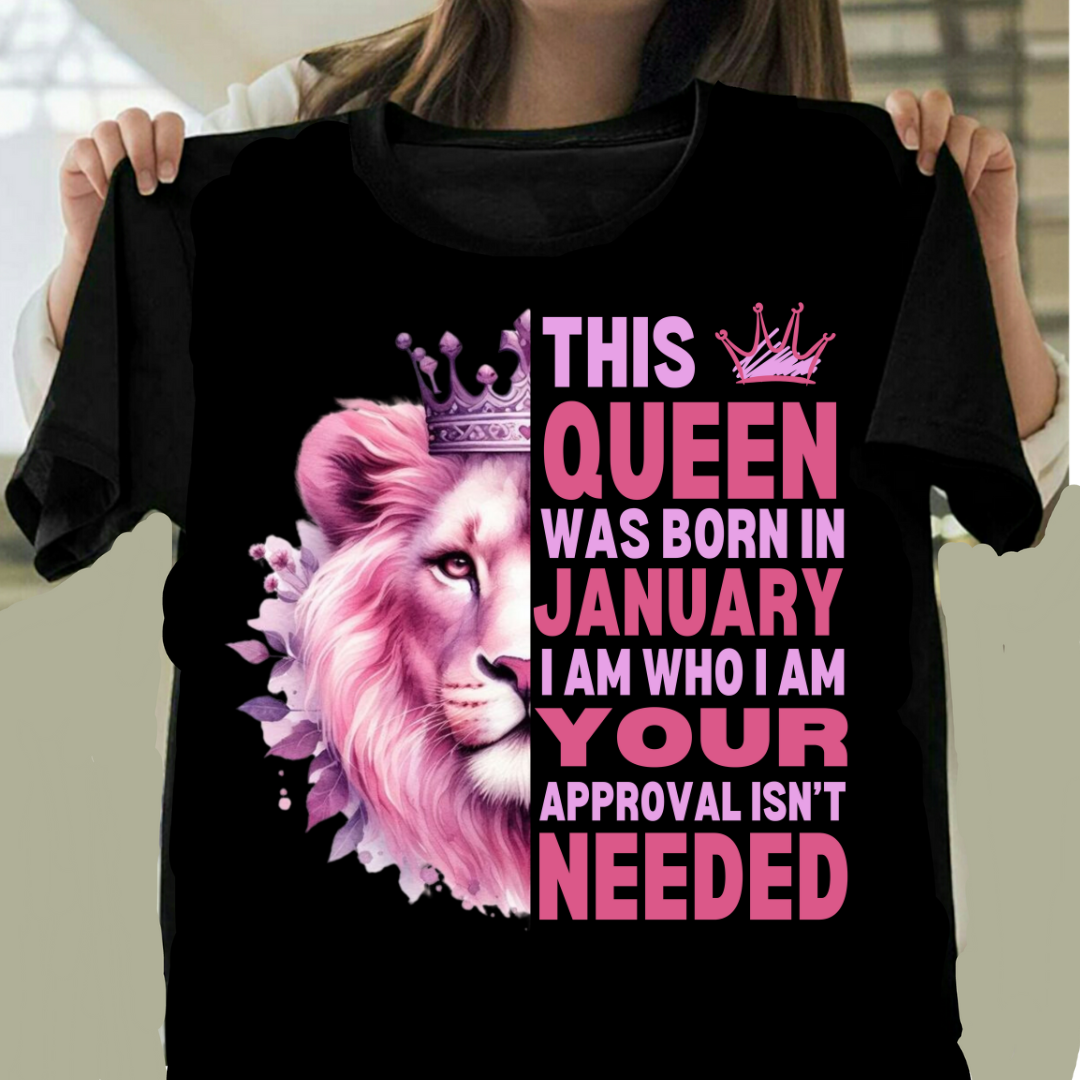 JANUARY QUEEN I AM WHO I AM QI