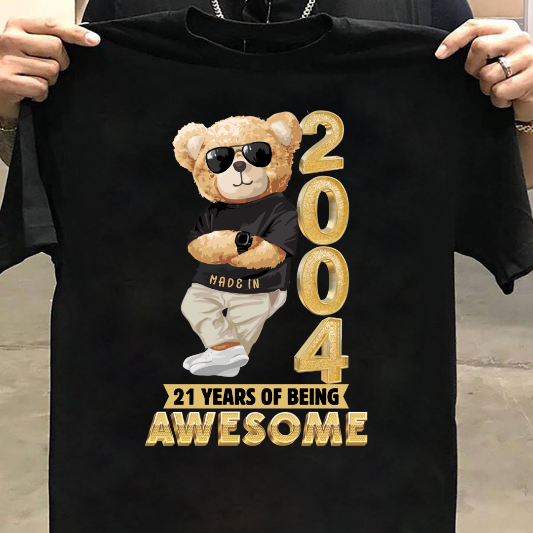 21-2004 YEARS OF BEING AWESOME QI